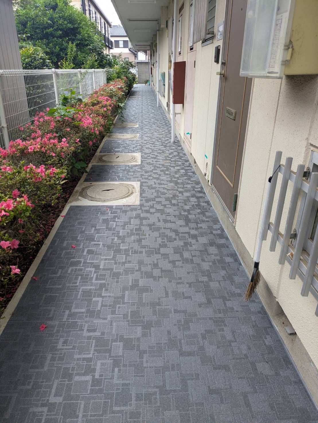 集合住宅の共用廊下