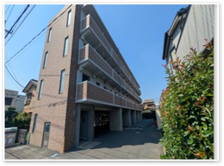 桶川市の集合住宅外観